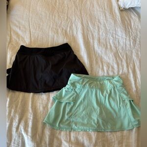 Ivivva Black and Mint Skirts for Kids